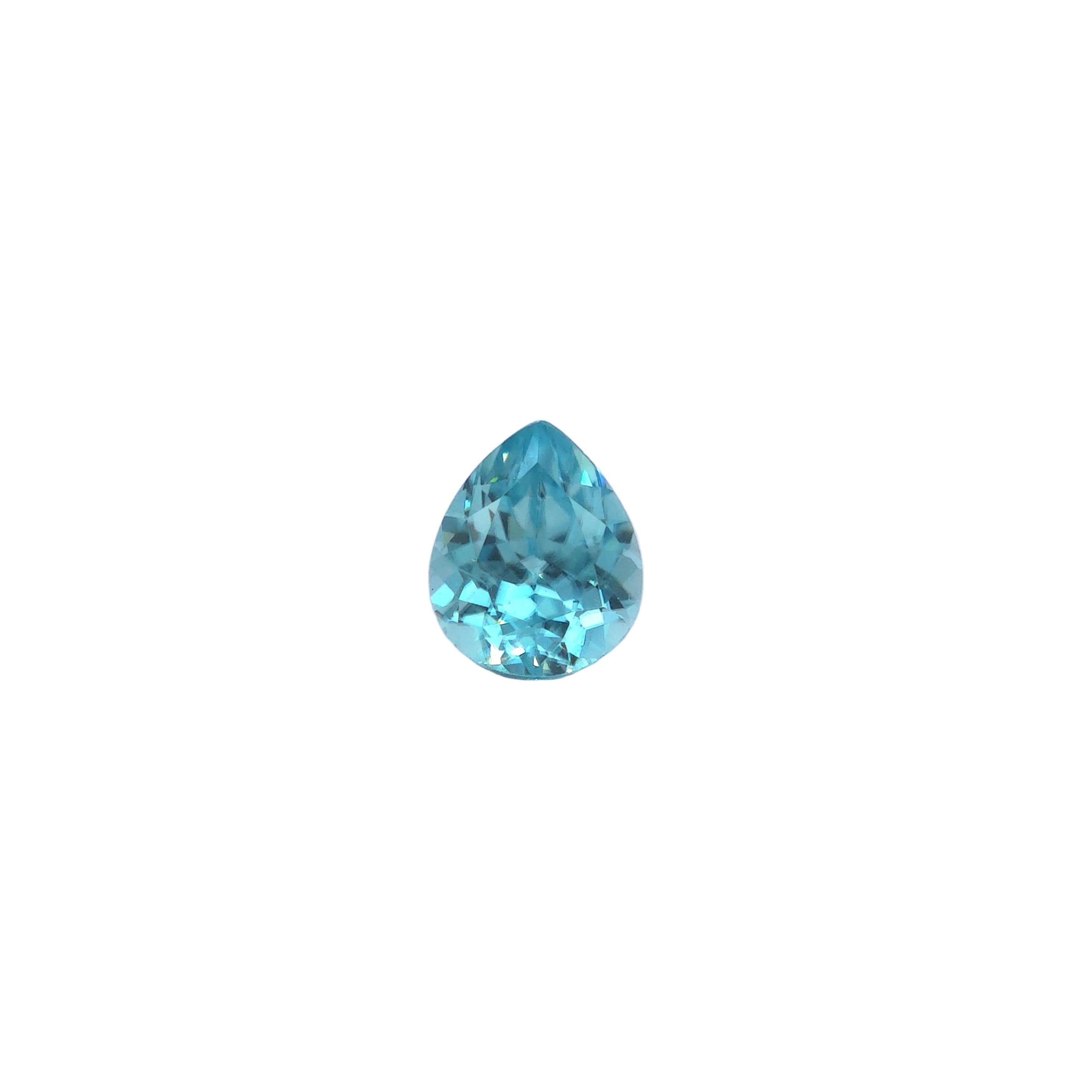 Blauer Zirkon 2.57ct