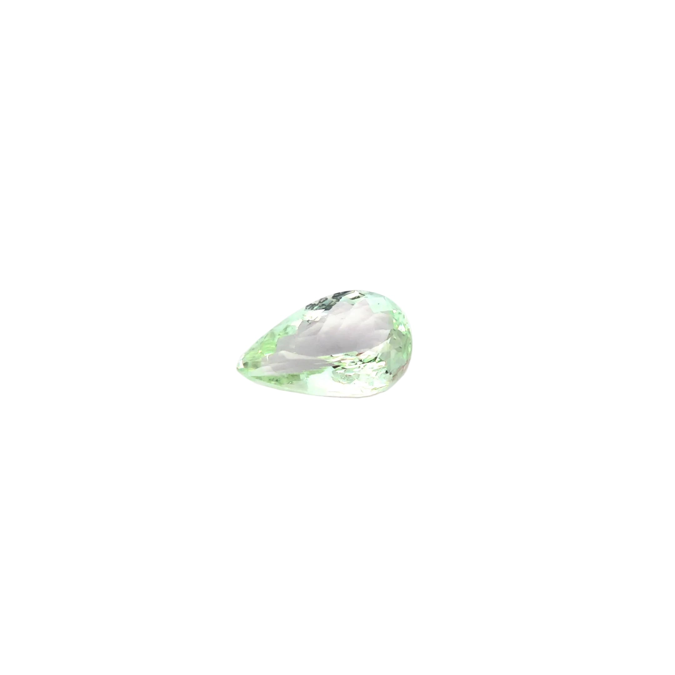 Grüner Paraiba Turmalin in Tropfenschliff mit 2.27ct 2,27 Karat