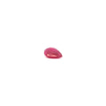 Roter Rubin mit Tropfen Brillantschliff, 0.63ct 0,63 Karat