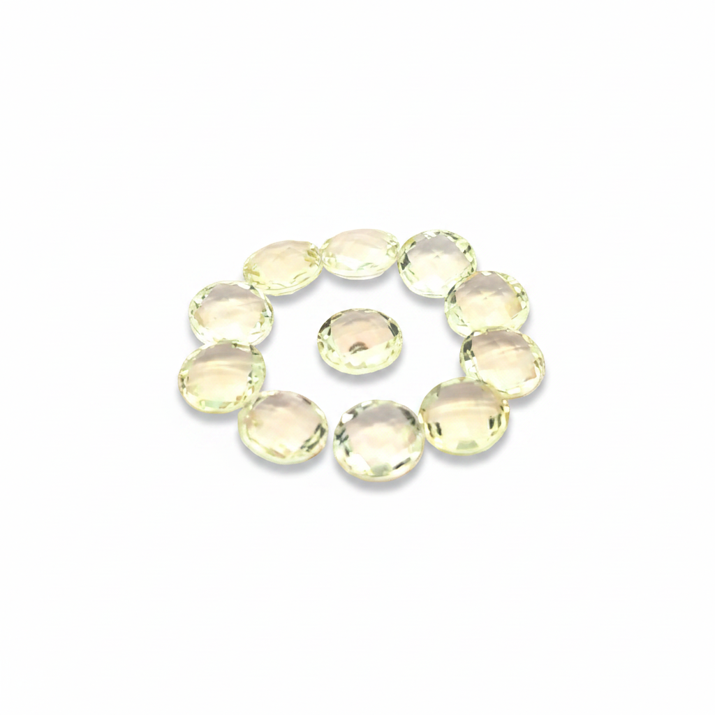 Kalibriertes Lot Zitronenquarz, 16.00ct/11pcs
