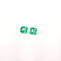 Kalibriertes Paar ungeölte afghanische Smaragde, 1.86ct/2pcs