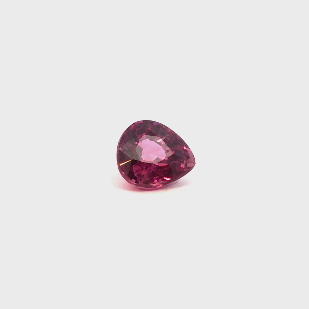 Unerhitzter pinker Saphir, 1.01ct