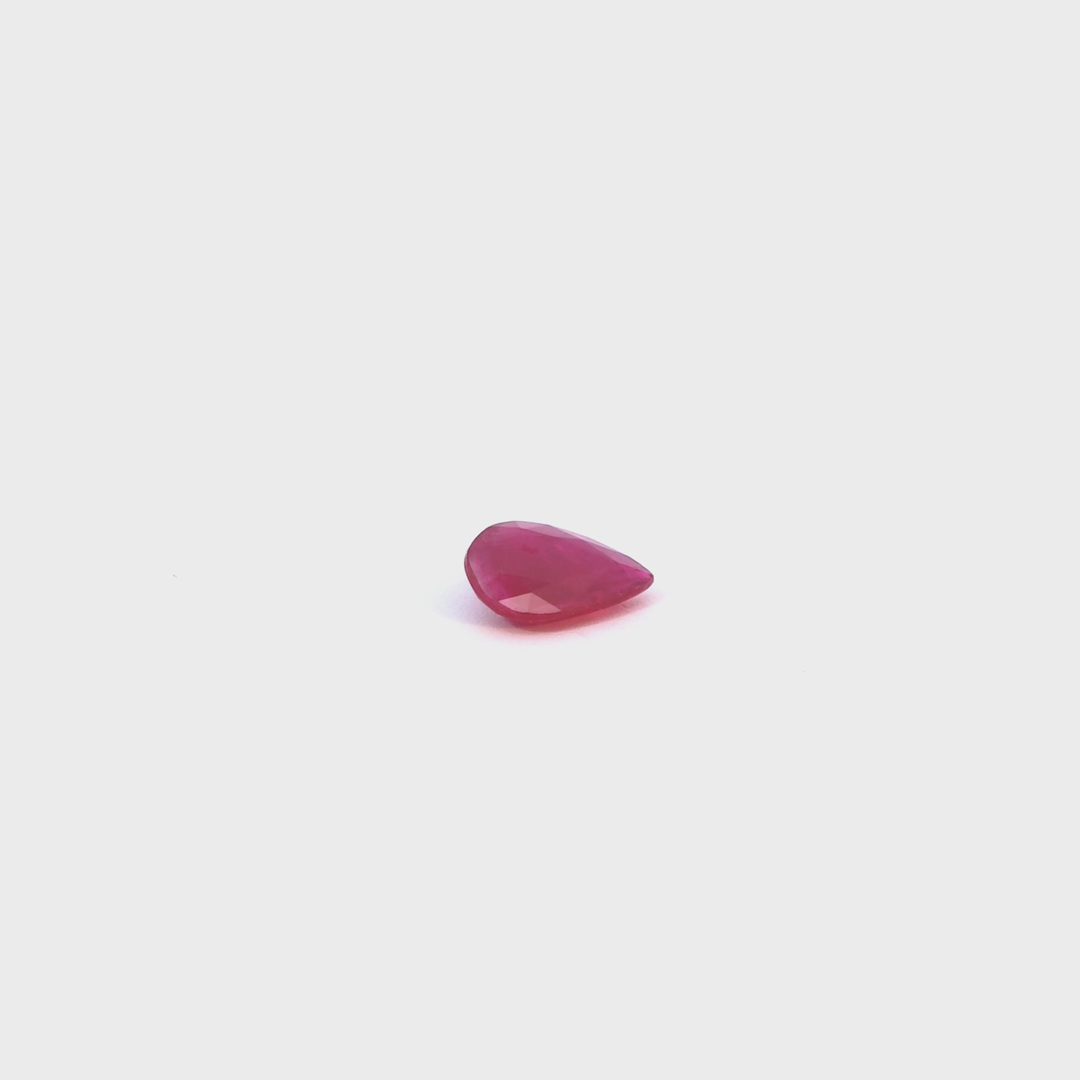 Unerhitzter Mosambik-Rubin, 0.63ct