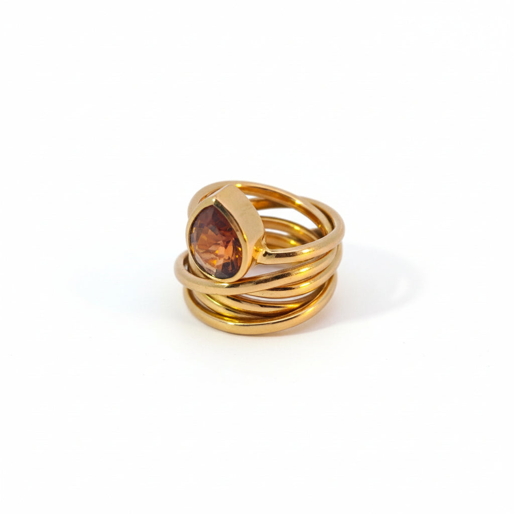 Goldring 900 mit Imperial Topas