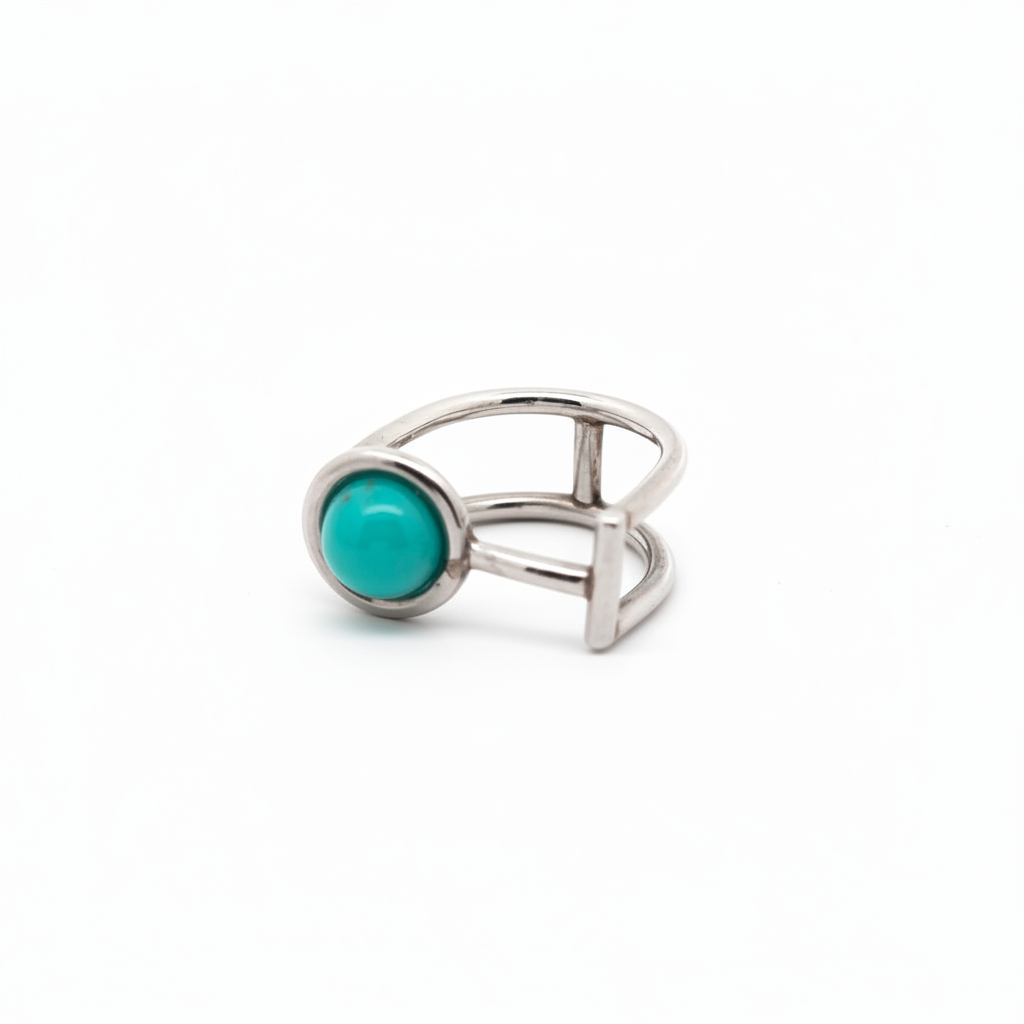 Handgemachter Ring "Lagoon"