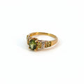 Damenring Gold 585 mit Demantoid