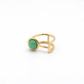 Handgemachter Ring "Lagoon"