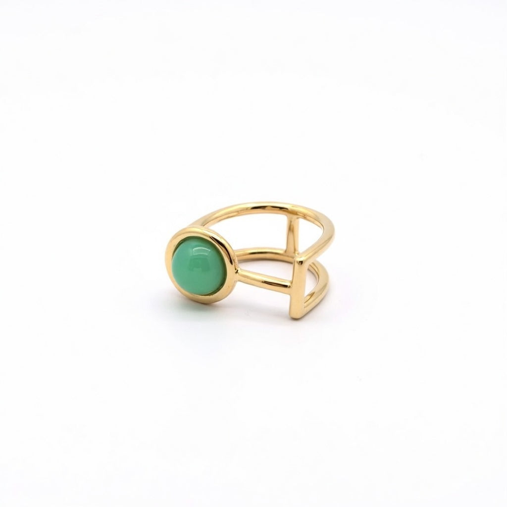 Handgemachter Ring "Lagoon"